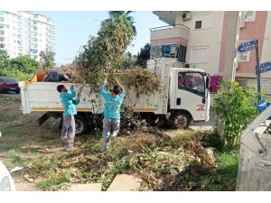 Alanya Belediyesi bayram boyunca 5 bin ton atık topladı