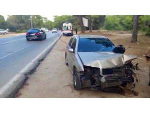 Hatalı sollama kazaya neden oldu: 2 ağır yaralı