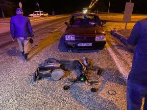 Isparta’da otomobil ile motosiklet çarpıştı: 1 yaralı