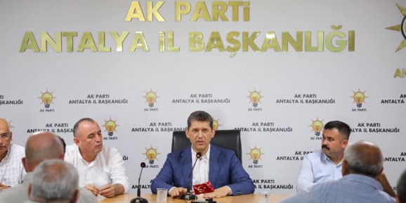 Servisçi esnafından AK Parti’ye ziyaret