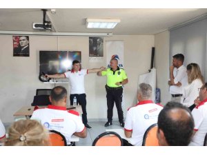 Büyükşehir’den toplu taşıma sürücülerine trafik eğitimi