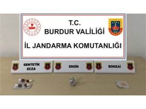 Burdur’da jandarmanın uyuşturucu operasyonunda 1 şüpheli tutuklandı