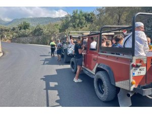 Alanya’da safari araçları denetlendi