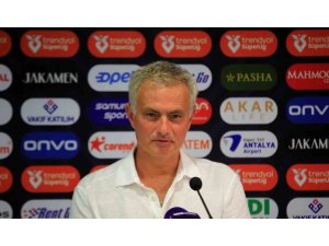 Jose Mourinho: "Oyuncuların benim istediğim konsepti anlaması önemli"