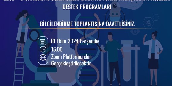 TÜBİTAK 2209-A ve 2209-B programları için bilgilendirme toplantısı