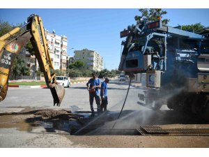 Kepez’de su baskınlarına karşı etkin mücadele