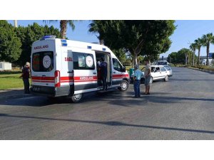 Manavgat’ta trafik kazası: 1 yaralı