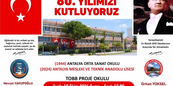 ANTEMDER 80. yılı coşkuyla kutlamaya hazırlanıyor