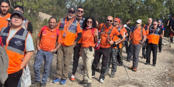 250 AFAD gönüllüsü ve DKMP personeli doğa yürüyüşünde