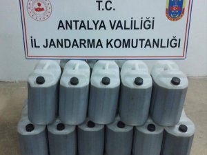 Antalya’da 6 bin litre sahte zeytinyağı ele geçirildi