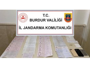 Burdur’da tefecilik operasyonu: 3 gözaltı