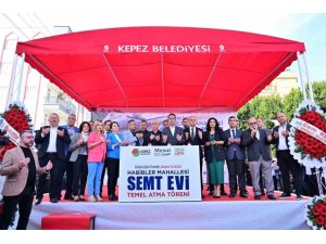 Kepez’e 38 projenin ikincisinin de temeli atıldı