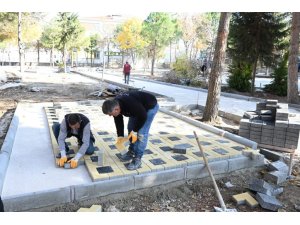 Isparta’da yeni park çalışmaları devam ediyor