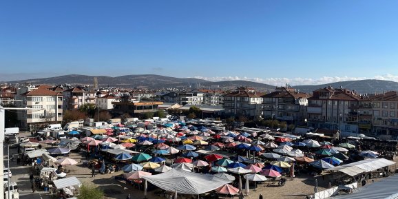 KORKUTELİ PAZARYERİ YENİ YERİNDE