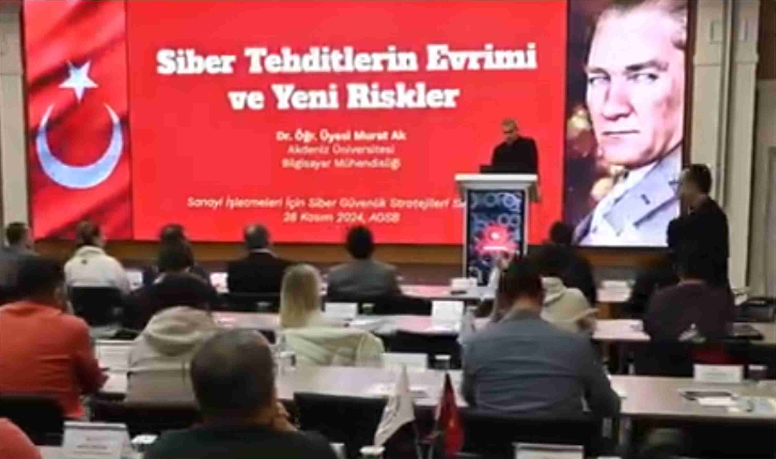 Sanayi işletmeleri için siber güvenlik stratejileri semineri