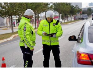 Isparta’da trafik denetimi