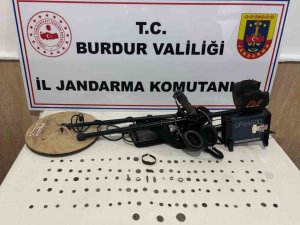 Burdur’da kaçak kazı şüphelisi yakalandı