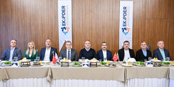 EKİPDER iki önemli konuğu ağırladı