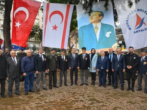 Bağımsızlık mücadelesinin iki lideri Antalya’da anıldı