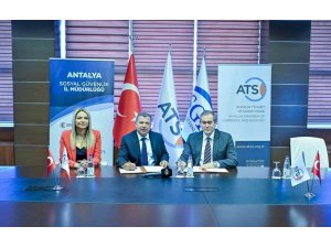 ATSO VE SGK Antalya arasında rehberlik ve iş birliği protokolü imzalandı