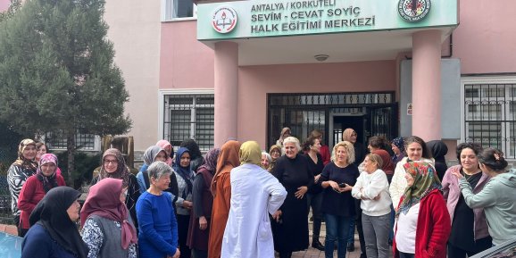 Korkuteli Halk Eğitim Merkezi’nde deprem tatbikatı