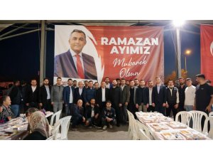 Manavgat Belediyesi’nden iftar sofrası