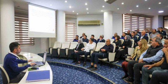 Manavgat Belediyesi’nden çalışanlara iş güvenliği eğitimi