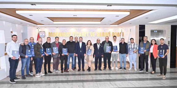 MATSO’da galericilik ve emlakçılık mesleki yeterlilik belgeleri törenle verildi