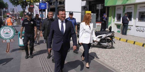 Kaymakam Şahin tütün denetimine katıldı