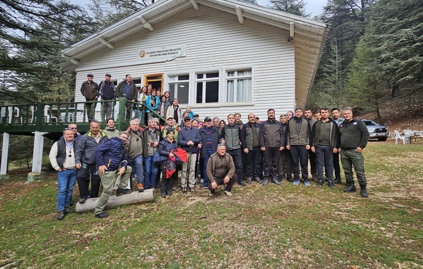Aşağı Avusturya ve Viyana Ormancılar  Birliği heyeti Sedir ağaçlarını inceledi
