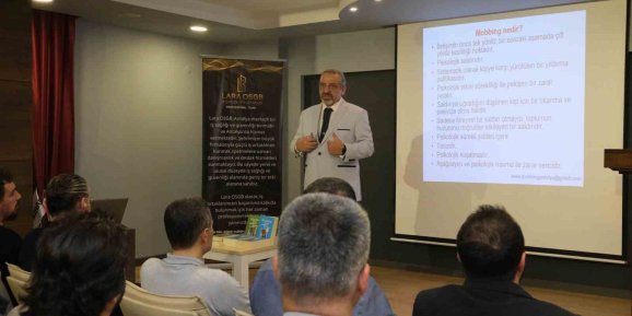 MÜSİAD Antalya’da iş güvenliği ve mobbing konusu ele alındı