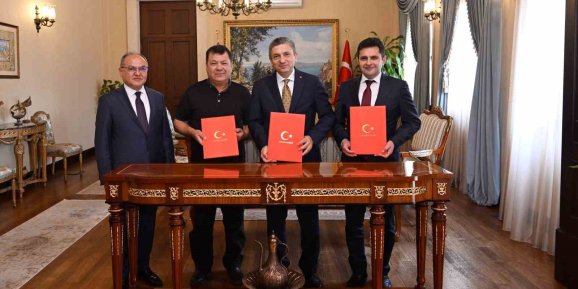 Aksu’ya yeni eğitim kurumu için protokol imzalandı