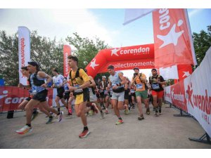 Kemer’de 11. Kez düzenlenen zorlu yüksek dağ koşusu rekorlarla sona erdi