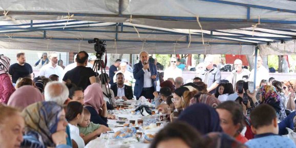 Kocagöz, Göksu mahalle sakinleriyle buluştu