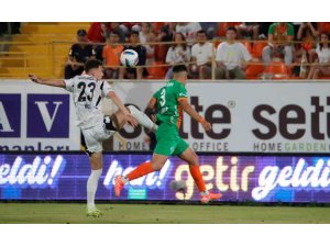 Trendyol Süper Lig: Alanyaspor: 1 - Beşiktaş: 1 (Maç sonucu)