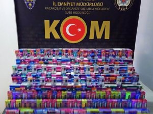 1.8 milyon liralık ürün ele geçirildi