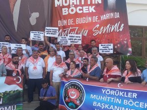 Başkan Böcek'e destek