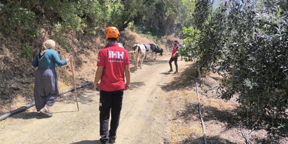 Bazı evler tahliye edildi