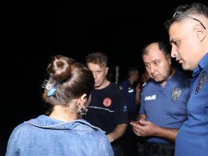 İTFAİYE FALEZLERDE, DENİZ POLİSİ SU ALTINDA ARAMA YAPTI