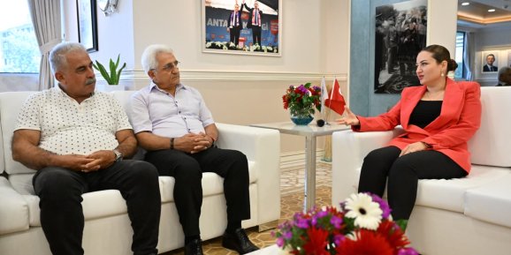 Antalya Alevi Bileşenleri’nden Başkan Vekili Özdemir’e destek ziyareti