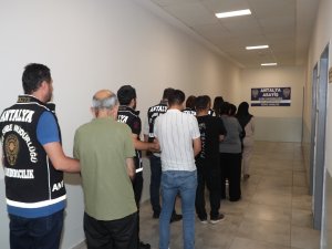 Son bir haftada 225 suçlu tutuklandı