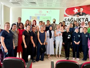 Kemer Devlet Hastanesi'nde emzirme günü kutlandı