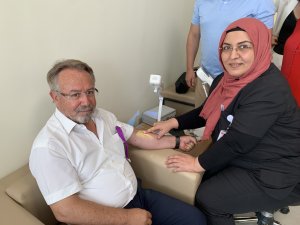 Damar görüntüleme cihazı bağışlandı