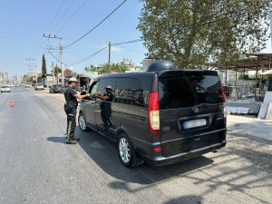 Antalya'da 1 haftada 68 bin araç denetlendi