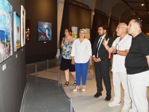 GALERİDE SON GÜN ZİYARETÇİLERİ