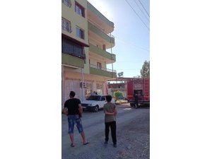 HATAY’DA 4 KATLI BİNADA YANGIN