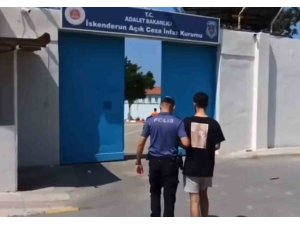 ARSUZ’DA 7 AY 15 GÜN HAPİS CEZASIYLA ARANAN ŞAHIS YAKALANDI