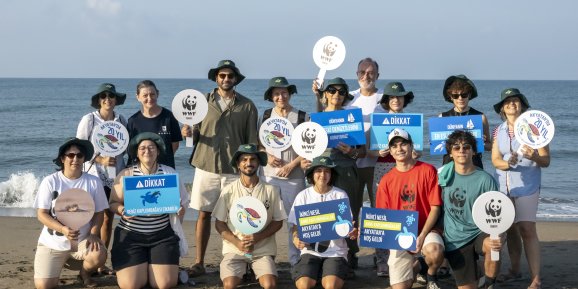 Deniz Kaplumbağası Koruma Çalışmalarının 20. Yılında  WWF-Türkiye Doğa Elçisi Oldu