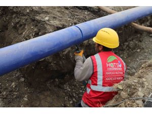 DÖRTYOL’DA ŞEBEKE YENİLEME ÇALIŞMALARI SÜRÜYOR