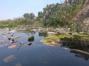 ANTALYA'NIN İÇME SUYU KAYNAĞINDA ÇÖP ALARMI